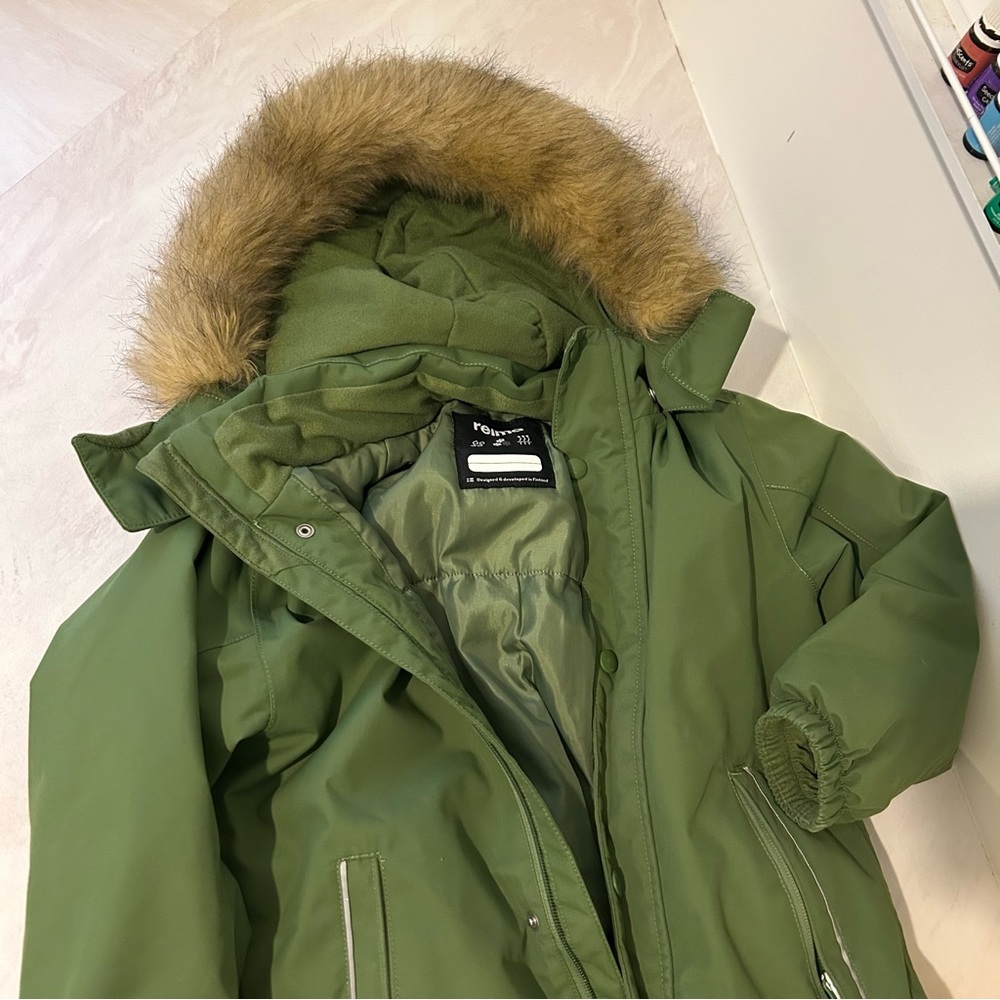 Reima kids Kelly green snowsuit 6Y Eur 116cm NICE!